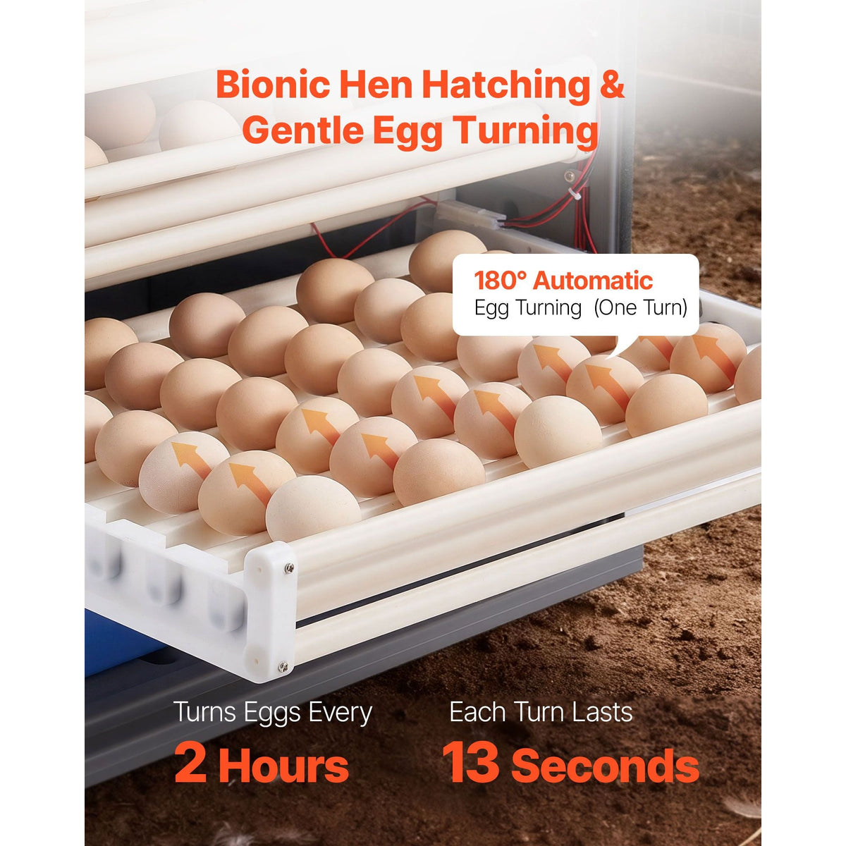 400 Egg Incubator, Poultry Incubator Cabinet with Automatic Eggs Turning, Temperature & Humidity Control, Heating & Cooling Egg Hatcher, Commercial Incubators for Hatching Chicks Ducks Goose