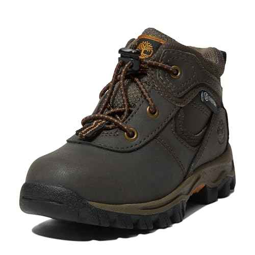 Timberland unisex-child Mt. Maddsen Waterproof Mid Hiking Boot