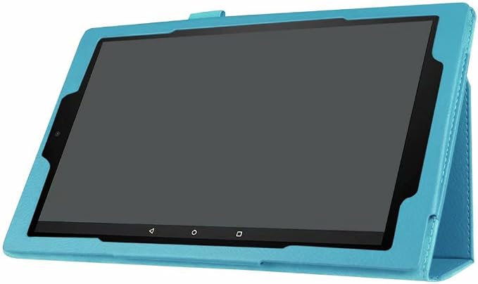 Tablet Cover for Amazon Kindle Fire HD10 7th 9th Generation(2017/2019 Release) Ultra Slim Folio Stand Lightweight Leather Case for Kindle Fire HD 10 7th 9th Gen 10.1 (KST-Dark Blue)