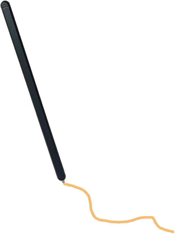 Touch Screen Stylus S Pen Replacement Part Stylus Pen for Galaxy Z Fold 5 Black (Without Bluetooth Control)
