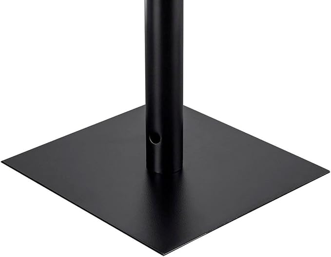 Monoprice Desktop Studio Monitor Stands (pair) Heavy Duty Steel, 12-18 Inch Adjustable Height, Support Up to 22 lbs, Includes Antislip Pads - Stage Right Series