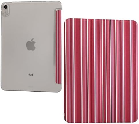 for iPad Air 11-inch M4 2026 M3 2025 M2 2024 iPad Air 5th 2022 / 4th Gen 2020 10.9-inch Slim Foldable Stand Hard PC Translucent Back Shell Smart Cover - [Auto Wake/Sleep]-Black Polka dots