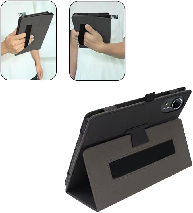 Case for Headwolf HPad6 12 Inch Tablet Premium PU Leather Folio Folding Stand Protective Tablet Cover with Hand Strap Magnet for Headwolf HPad6 12 Inch Tablet