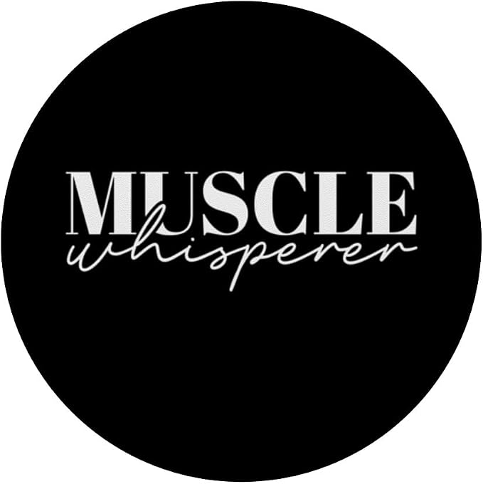 Muscle Whisperer Cute Massage Therapist PopSockets Swappable PopGrip