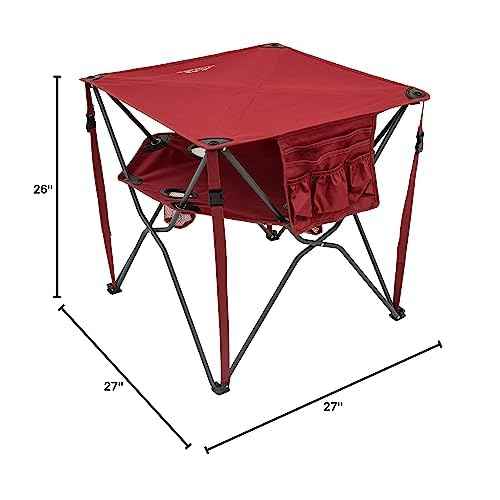 ALPS Mountaineering Eclipse Portable, Compact Camping and Game Table with Carry Bag