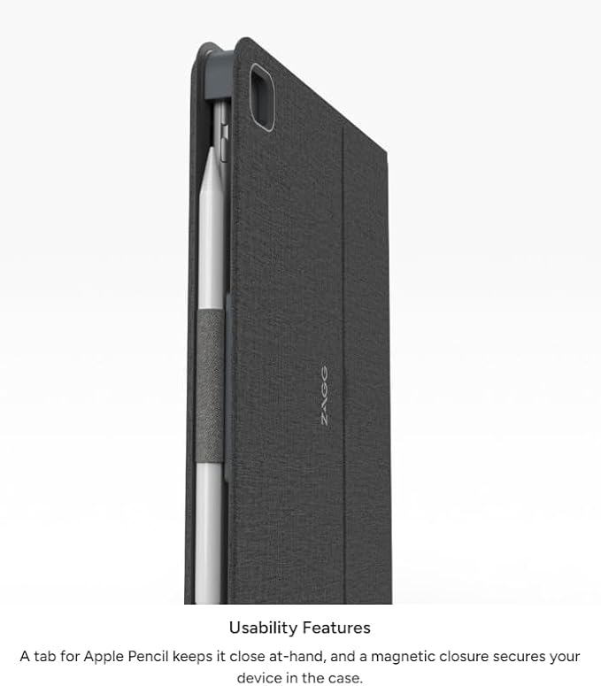ZAGG - Messenger Folio 2 - Tablet Keyboard &amp Case for 10.2-inch iPad 10.5-inch iPad/Air 3