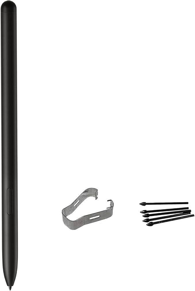 Galaxy Tab S10 FE S Pen for Samsung Galaxy Tab S10 FE Plus Stylus Pen Replacement for Samsung Galaxy Tab S10 FE Stylus S Pen + Free 5 Tips (Black)