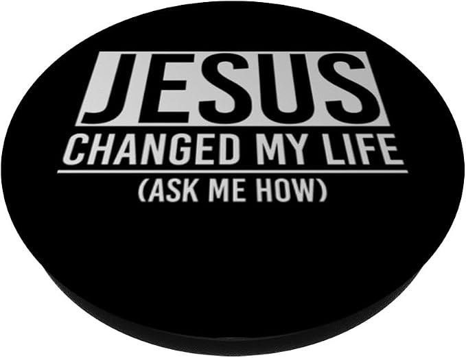 Christianity Faith Christian Gift Idea Religion Jesus PopSockets Adhesive PopGrip