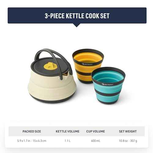 Sea to Summit Frontier Ultralight Collapsible Kettle Cook Set