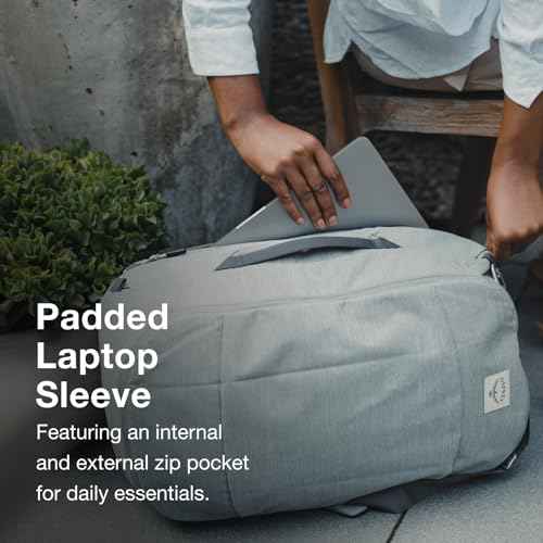 Osprey Arcane Everyday Duffel Backpack, Medium Grey Heather