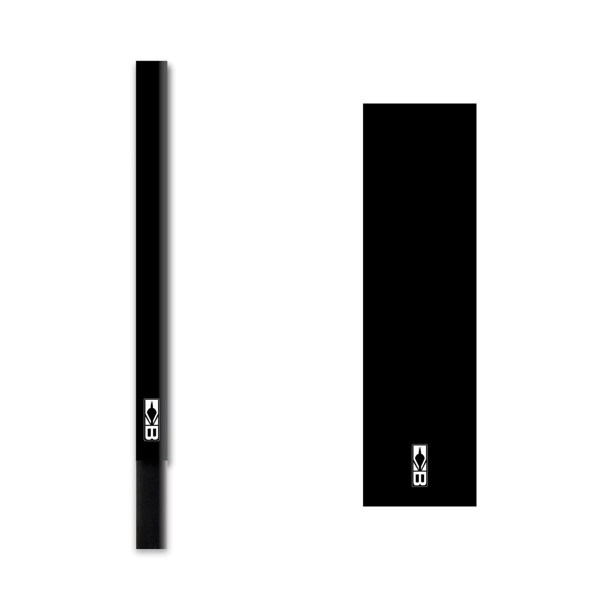 Bohning 4" Solid Arrow Wraps, X-Small, Blackout