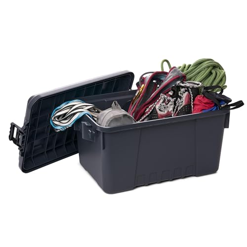 Plano Storage Trunks - color: Charcoal, style: Small - 1 pack
