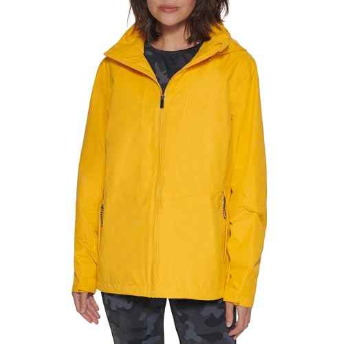 BASS OUTDOOR womens Packable Hooded Water Resistant Jacket
