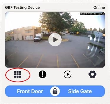 GBF Smart Full IP Video Door Station/Smart Video Intercom System for 3 Unit Apartment (GBF-PL963PM3U-POE)- 1080P Camera, Built in POE, Control Two Locks remotely, Smart Keypad