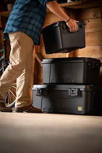 Plano Storage Trunks - color: Blaze Orange, style: Large - 1 pack