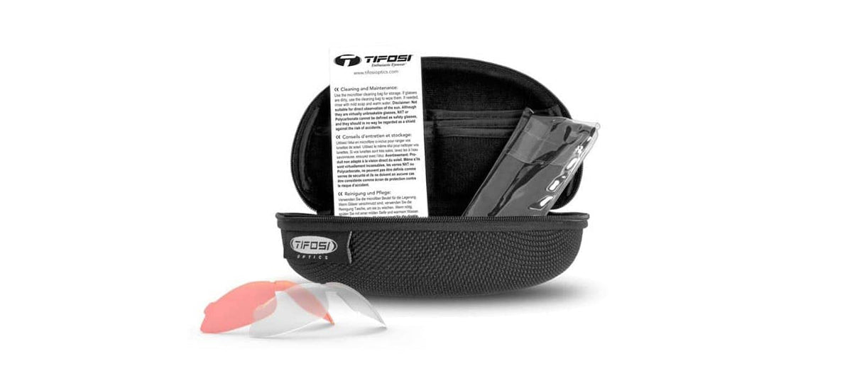 Tifosi Vero Sunglasses (Skycloud, Clarion Blue/AC Red/Clear)