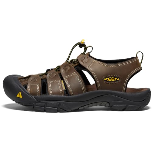 KEEN Men's Newport Closed Toe Comfortable Durable Leather Water Sandals