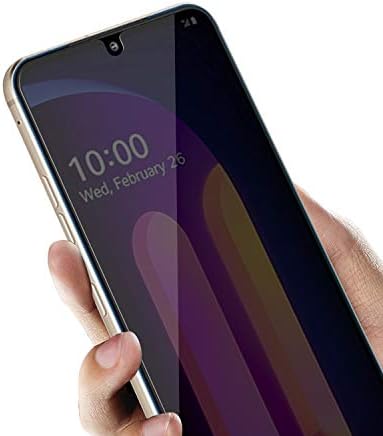 for LG V60 ThinQ 5G Privacy Screen Protector Tempered Glass - 【2 PCS】 Ultra Thin Anti Scratch Anti-Spy Screen Protective Film Glass for LG V60 ThinQ 5G Phone