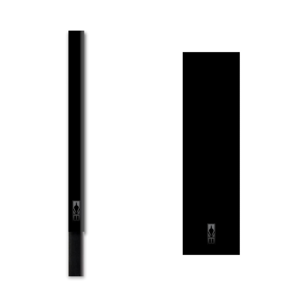 Bohning 4" Solid Arrow Wraps, Small, Blackout