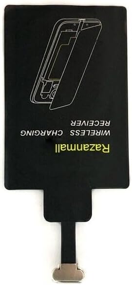 8W External Type-C Wireless Charging Receiver for Samsung Galaxy A54 A34 A24 A14 5G Phone with Charger PAD
