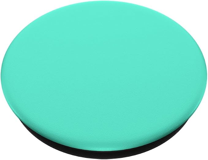 Aqua Teal Blue Solid Color Phone Grip PopSockets Adhesive PopGrip
