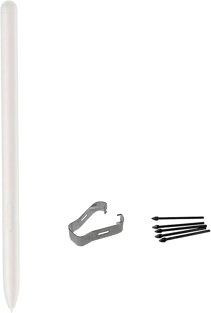 Galaxy Tab S10 FE S Pen for Samsung Galaxy Tab S10 FE Plus Stylus Pen Replacement for Samsung Galaxy Tab S10 FE Stylus S Pen + Free 5 Tips (Black)