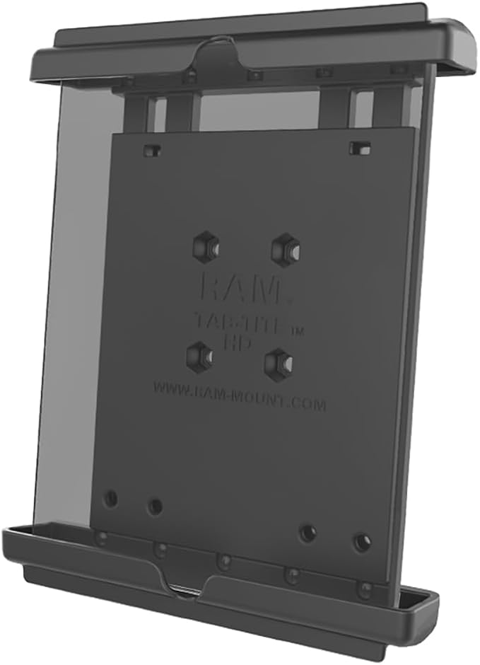 RAM MOUNTS Tab-Tite Tablet Holder for iPad mini and 8 Tablets | Spring-loaded cradle with AMPS compatibility for tablets with or without cases