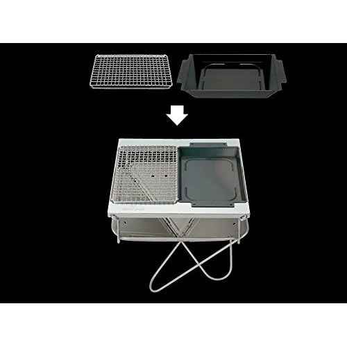 Stainless Half Grill Pro
