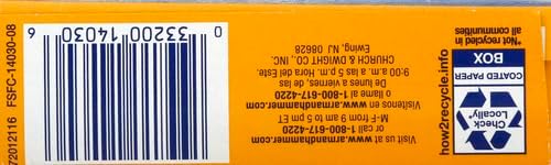 ARM & HAMMER Fabric Softener Sheets, 40 sheets, Purifying Waters