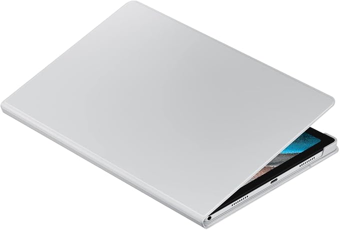 SAMSUNG Galaxy Tab A8 Book Cover Protective Tablet Case w/ 2 Viewing Angles Magnetic Design Slim Lightweight US Version Silver