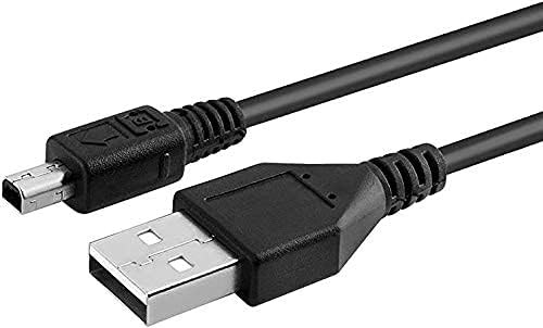 Master Cables Replacement Mini 4 PIN USB Type A (M) - 4 PIN USB Type B (M) Cable. Compatible with Suitable for Many Sony Kodak Olympus Mitsumi and Epson Devices
