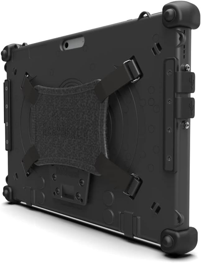 Ultra Rugged Standard Case for Microsoft Surface Pro 9 – Also Work with Surface Pro 10 – Heavy Duty Tablet Case – Briefcase Handle Hand Strap Keyboard Compatible Fully Protective Case