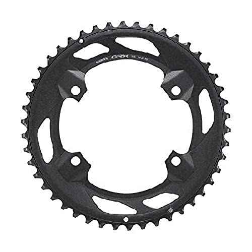 Shimano GRX Unisex's Y0K798010 Wheels, Black, 46 Teeth