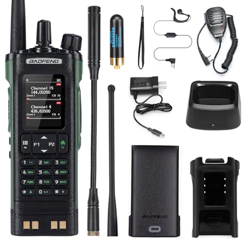 BAOFENG DM-32 DM32 DMR 10W Ham 2 Way Radio GPS Matching Writing Frequency Satellite Positioning Type-C DM32(1PC)