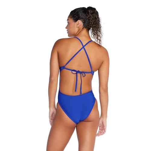 Speedo Womens Solid Tie Back 1 Pc