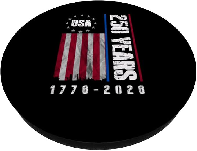 250 Years America Anniversary 250th Independence Day Freedom PopSockets PopWallet for MagSafe