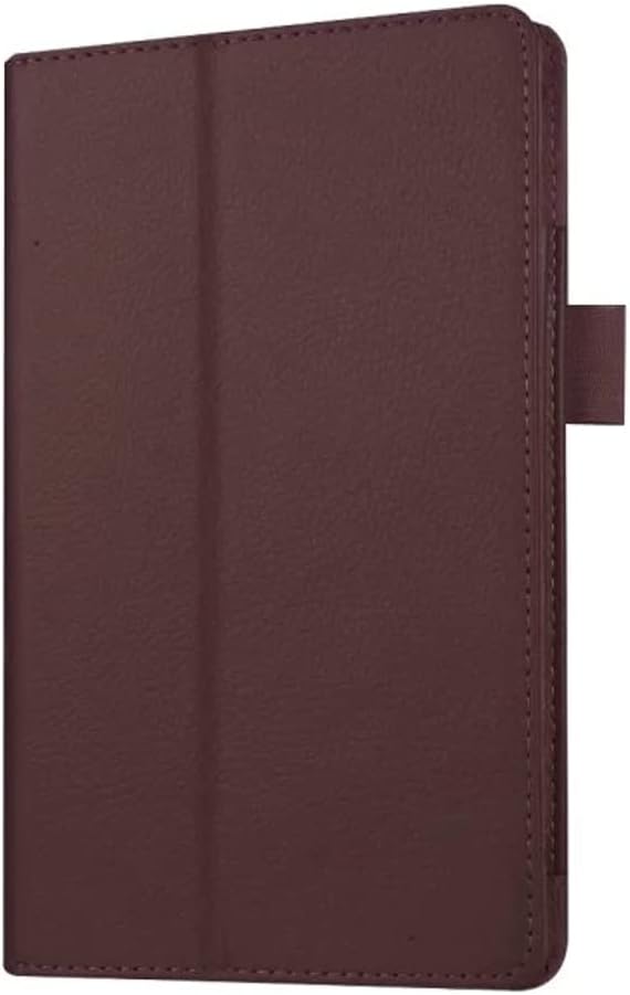 Tablet Cover for Amazon Kindle Fire 7 5th Generation(Model:SV98LN2015 Release)Ultra Slim Folio Stand Lightweight Leather Case for Kindle Fire HD7 5th Gen 7 (Li-Brown)