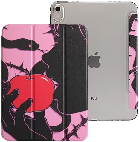 case for ipad 11th Generation11 Inch 2025 (A16 Chip) &amp 10th Gen 10.9 Inch 2022 - Slim Scratch-Resistant Hard PC Translucent Back Shell Smart Cover Wake/Sleep FunctionBlack Bow