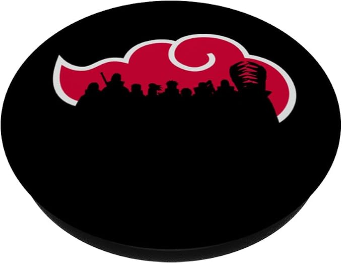 Naruto Shippuden Akatsuki Silhouette Anime PopSockets Adhesive PopGrip