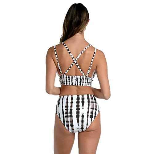 Strappy Back Midkini Swimsuit Top
