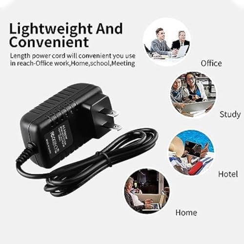 GizMac 5V AC/DC Adapter for Universal Audio Volt 1 176 2 276 4 476 476P USB Audio Interface 5VDC DC5V 5volt 5.0 Volts Power Supply Cord Replacement Wall Plug Charger Cable PSU Mains