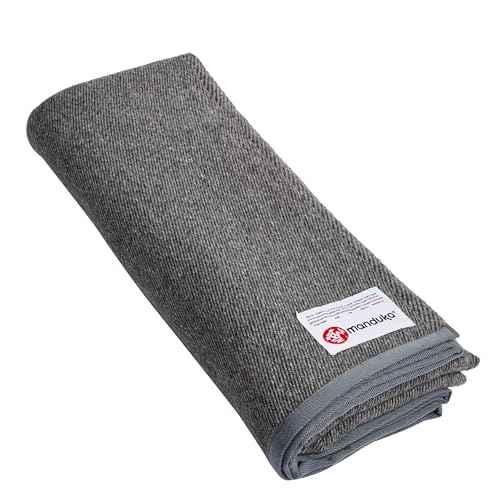 Manduka Recycled Wool Blanket, Sediment