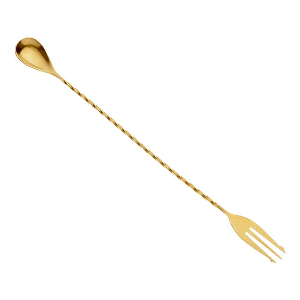 Barfly Bar Spoon, Standard 17 1/8" (43.5 Cm), Gun Metal Black