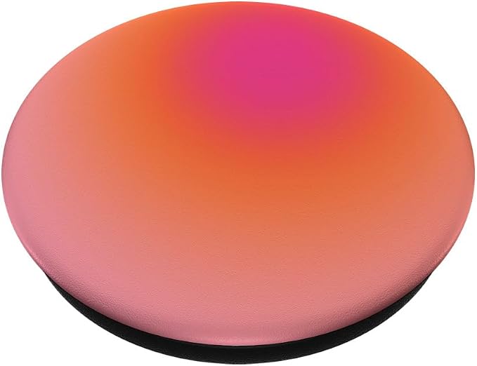 Pink and Orange Gradient Cute Aura Aesthetic PopSockets Adhesive PopGrip