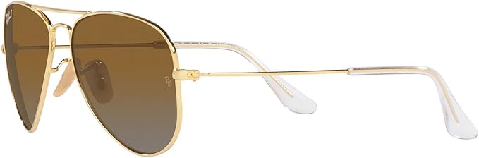 Ray-Ban Junior Kids' Rj9506s Metal Aviator Sunglasses