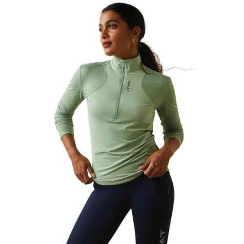 ARIAT Womens Breathe 1/4 Zip Baselayer