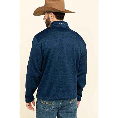 Ariat Men's Caldwell Logo 1/4 Zip Sweater