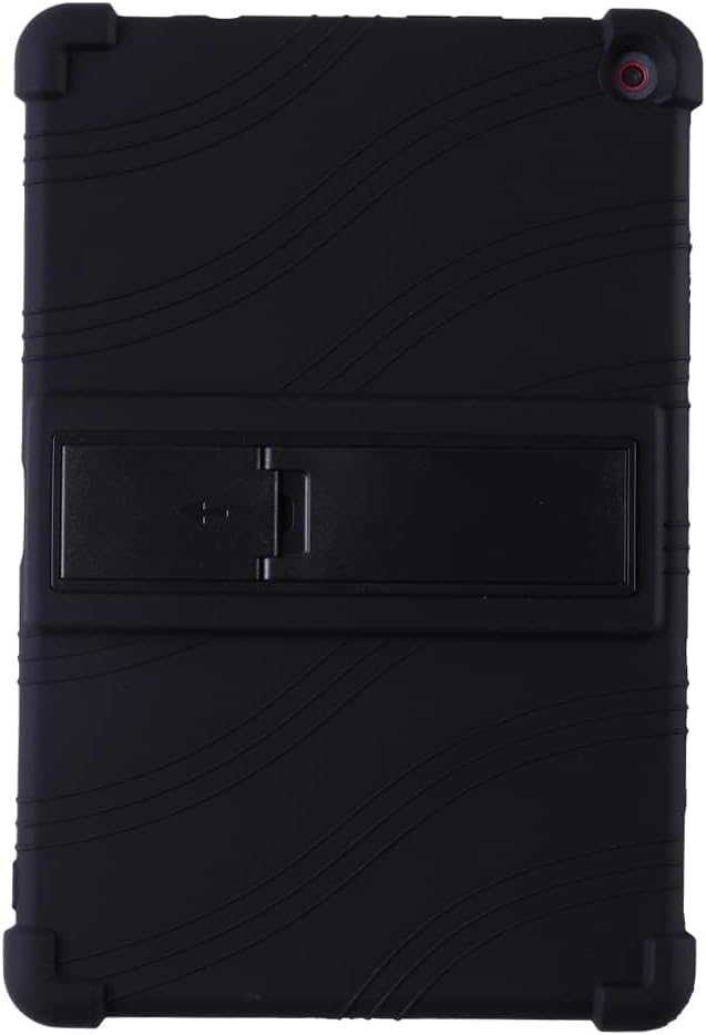 Case for Lenovo 10e - Gel Rubber Soft Skin Stand Universal Silicone Shockproof Protective Cover for Lenovo 10e Chromebook 10.1 inch Tablet Black