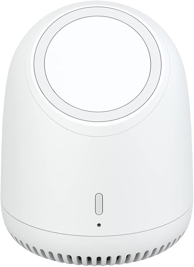 RapidX Capo Magnetic Wireless Charger Portable Bluetooth Speaker &amp MagSafe Stand for iPhone 15 14 13 12 / Mini Plus Pro &amp Pro Max (White)