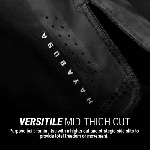 Hayabusa Men's Core Mid-Thigh Fight Shorts